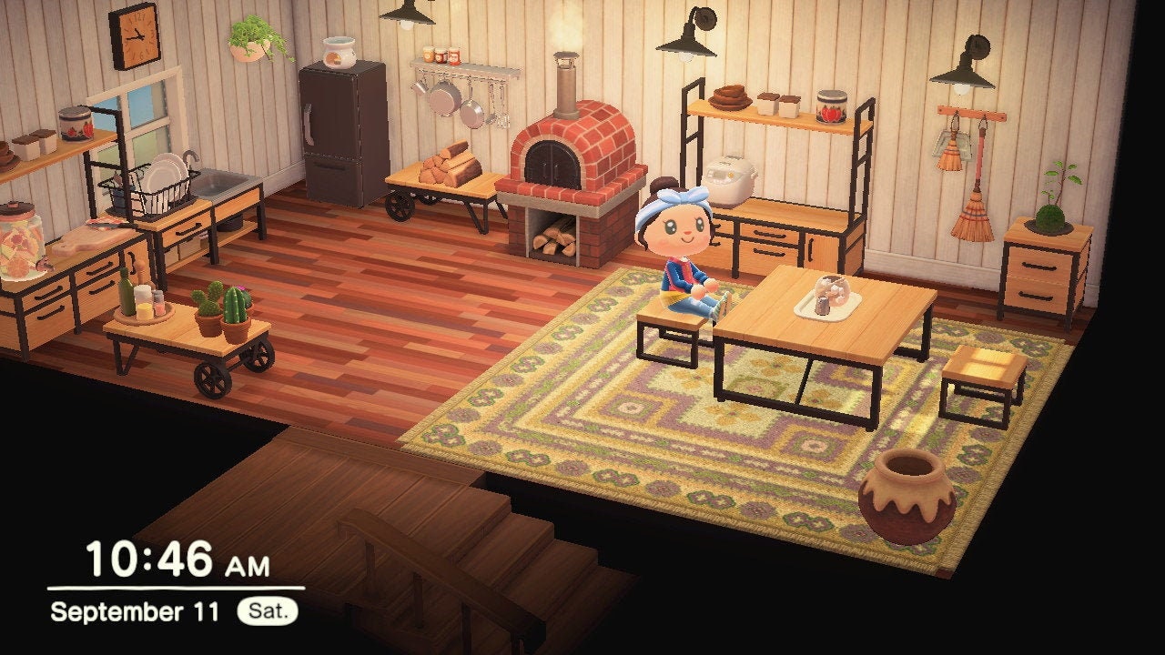 ACNH Ironwood Kitchen Set Various DIYs Etsy