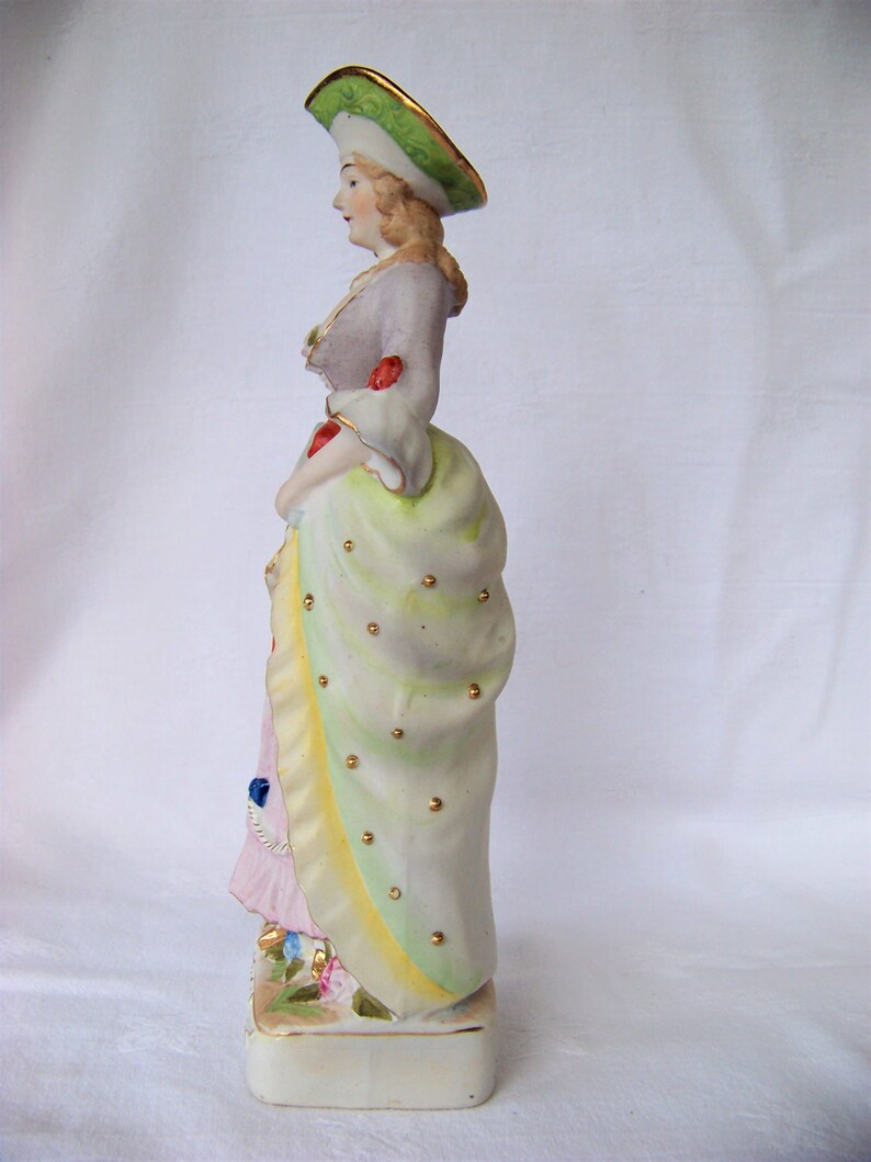 Porcelain Figurine Colonial Woman Made in Occupied Japan Etsy New Zealand