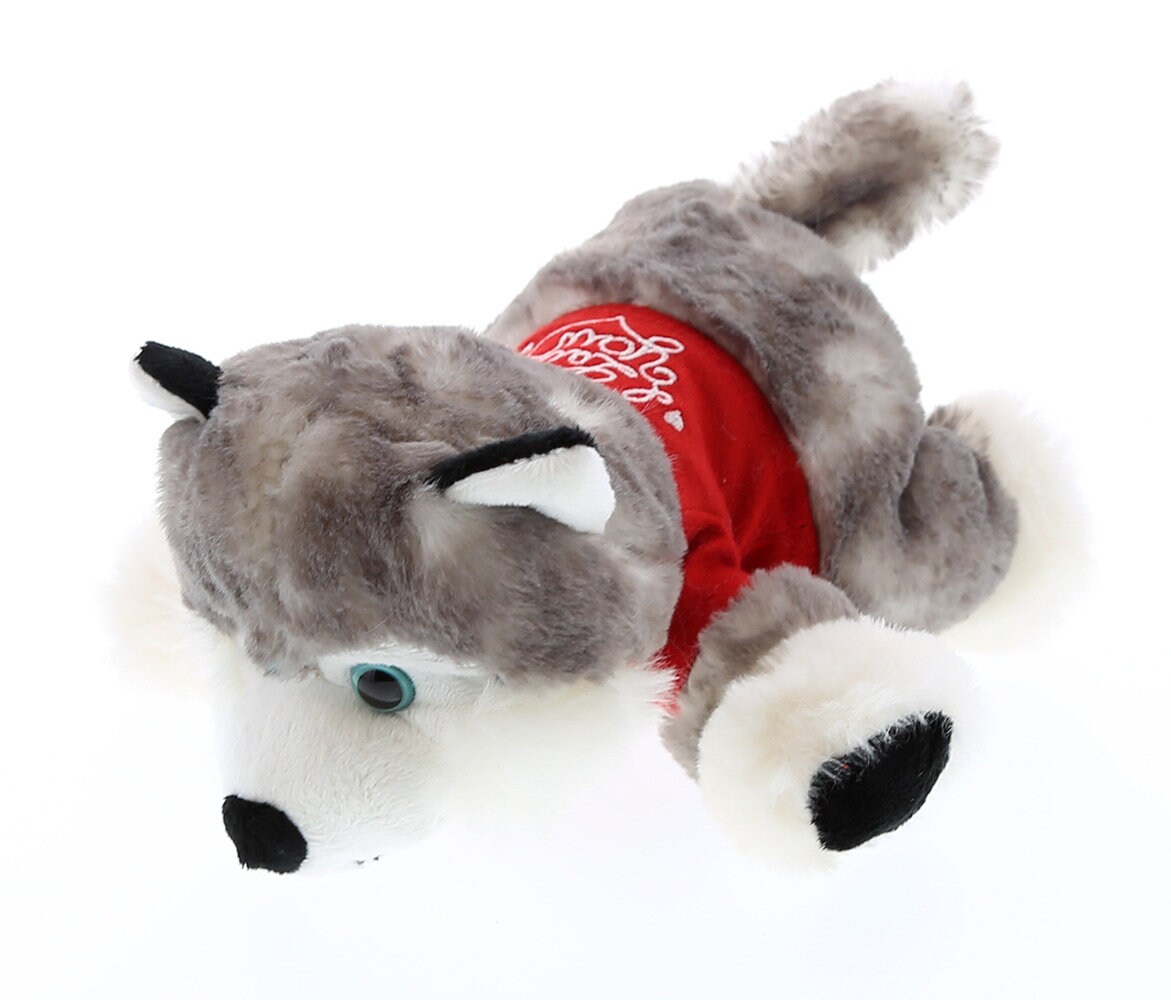 husky valentine stuffed animal