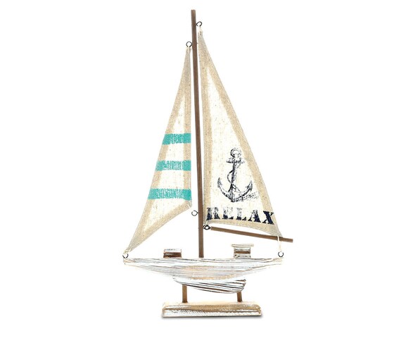 Cota Globalaquarius Sailboat Anchor Art Handcrafted & Hand | Etsy