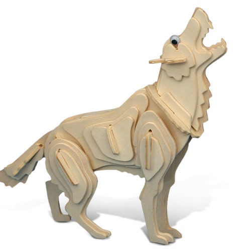 Puzzled 3D Puzzle Owl Wood Craft Construction Kit Educational Etsy