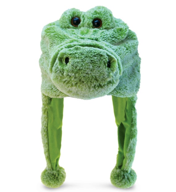 green alligator plush