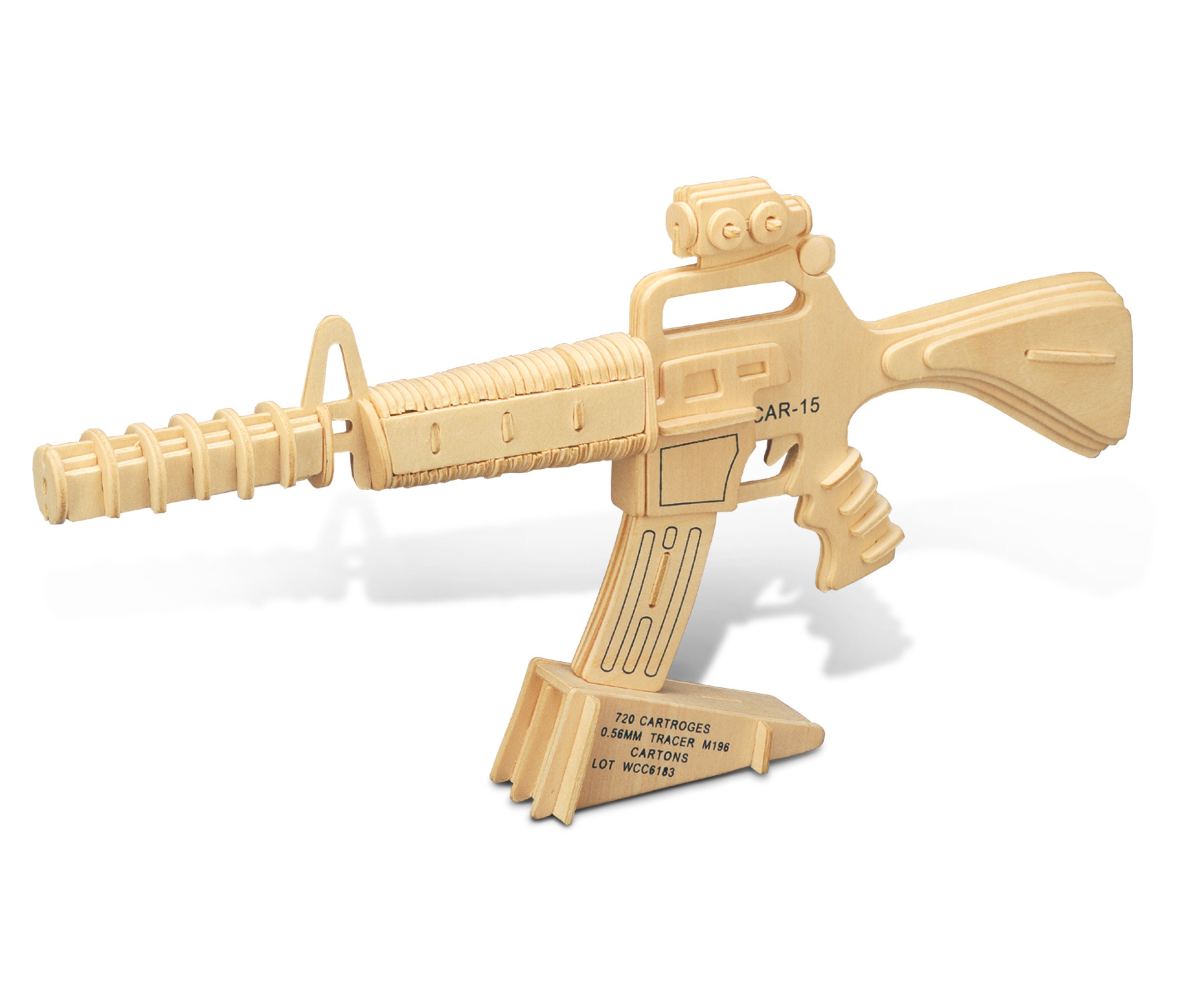 Puzzled 3D Puzzle Carbine 15 Rifle Wood Craft Construction - Etsy Australia