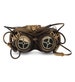 Attitude Studio Steampunk Goggles Steam Punk Glasses Cosplay Costume - Gold 