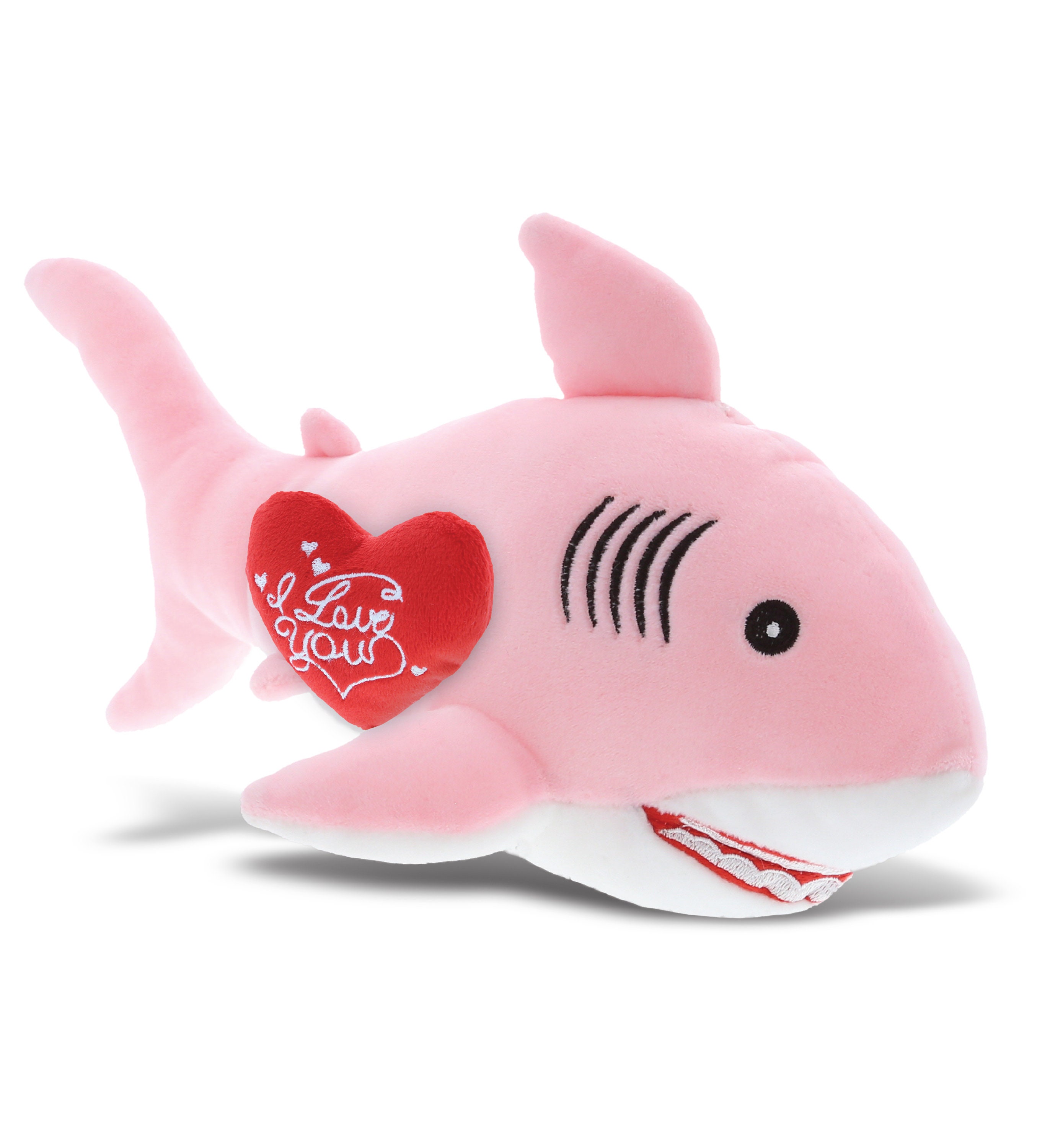 shark valentine stuffed animal
