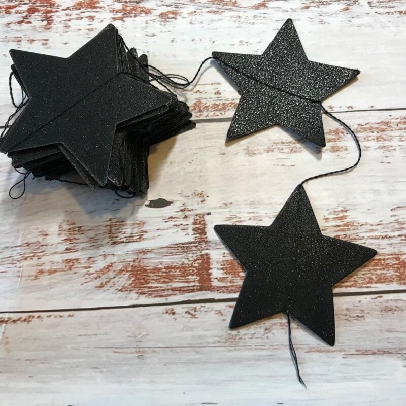 Black Garland - Etsy