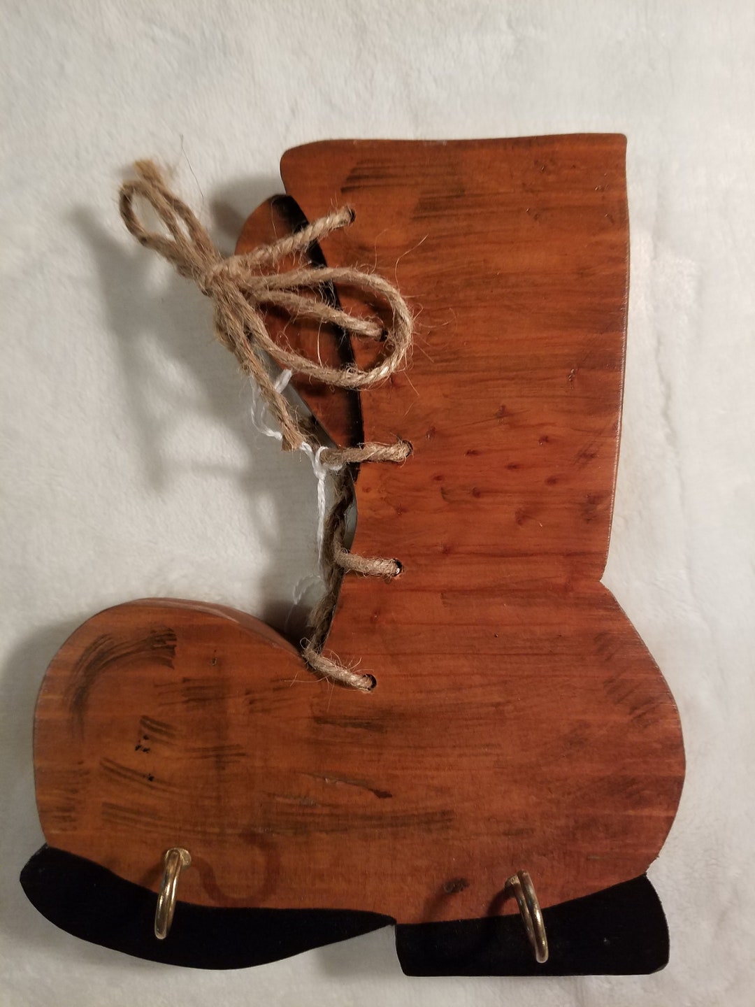 Wooden Key Holder, Boot Key Holder, Reclaimed Wood, Reclaimed Wood Key