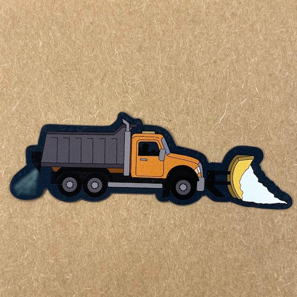 Salt Life Snow Plow Magnet, Parody Sarcastic, Funny Joke Prank Harmless, Midwest USA, Toolbox Hardhat Fridge Cooler Truck Gag Gift Man Dad