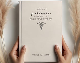 Medical School Graduation Journal, Doctor Journal, Gift for Nurse Week, Physician Notebook, Graduation Gift, Nursing Student Notebook