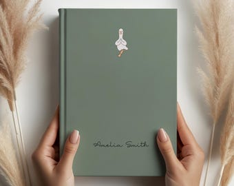 Personalized Yoga Journal, New Yoga Instructor Gift, Custom Gifts for Yoga Lover, Wellness Notebook, Future Yoga Teacher Gift, Yoga Notebook