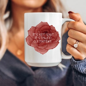 &quot;Es ist nicht schmutzig, es ist &quot;&quot;Kliteratur&quot;&quot; Becher, heiße Bücher, würziger Buchliebhaber, Bücherwurm, dunkle Romanze, Schmutzleser, BookTok, Sexy Book Club, stfuattdlagg.&quot;