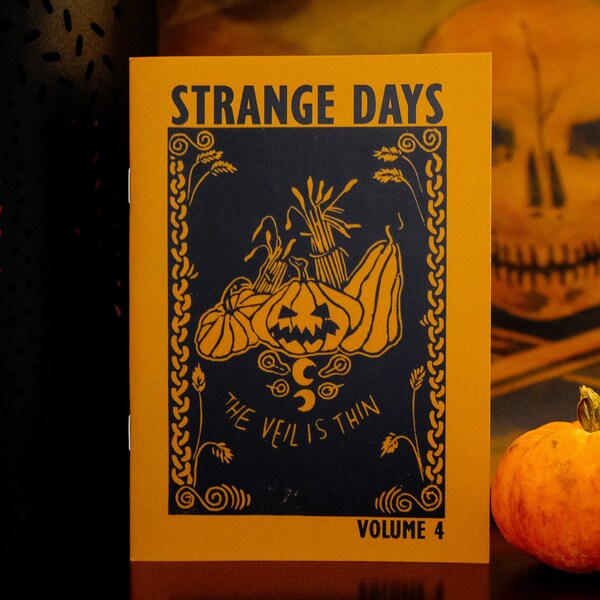 Strange Days Volume 4 Halloween 2020 zine