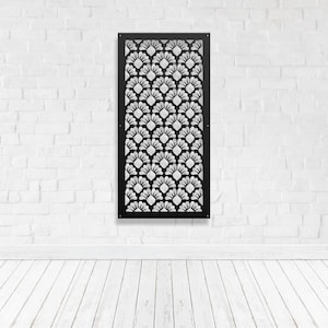 Privacy Screen Metal Garden Home Art Fence Decor Trellis Room Divider Gate - East2