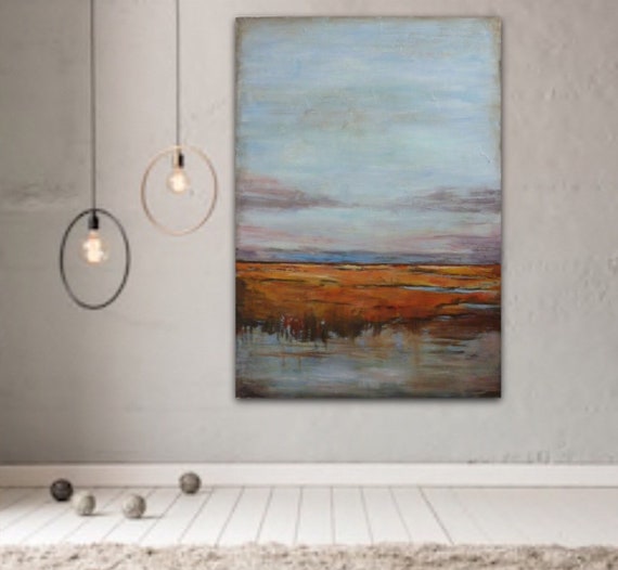 Large Abstract Landscape Painting, Large Original Abstract Painting, Large Abstract Painting, Large Landscape Painting, Modern Canvas Art