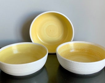 Set of 3 Franciscan Hacienda Gold Soup/Cereal Bowls - Free Shipping!!