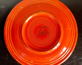Radioactive Fiesta Dinner Plates Orange Radioactive Dinner Plates