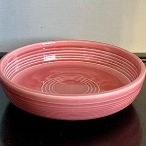 Vintage Rose Fiestaware 6&quot; Fruit Bowl— Free Shipping!