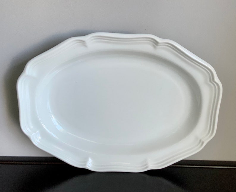 Mikasa French Countryside Large Oval Serving Platter Free Etsy
