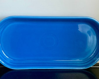 Post-1986 Fiestaware Lapis Bread Tray - Free Shipping!!