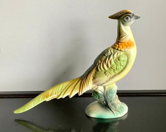 Vintage Stewart McCulloch of California Pheasant Statue -- Free Shipping!