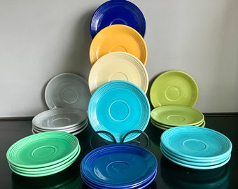 Vintage Original Fiestaware Saucers — Your Choice of Colors