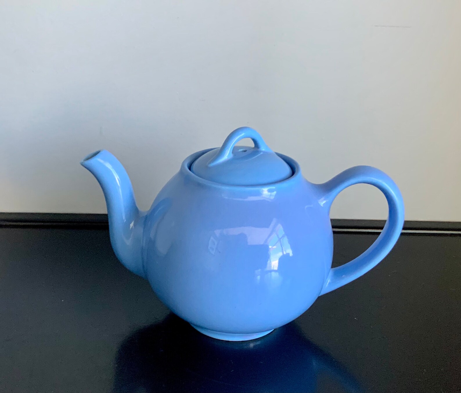Lipton's Tea Co. BlueTea Pot by Hall Free Shipping Etsy