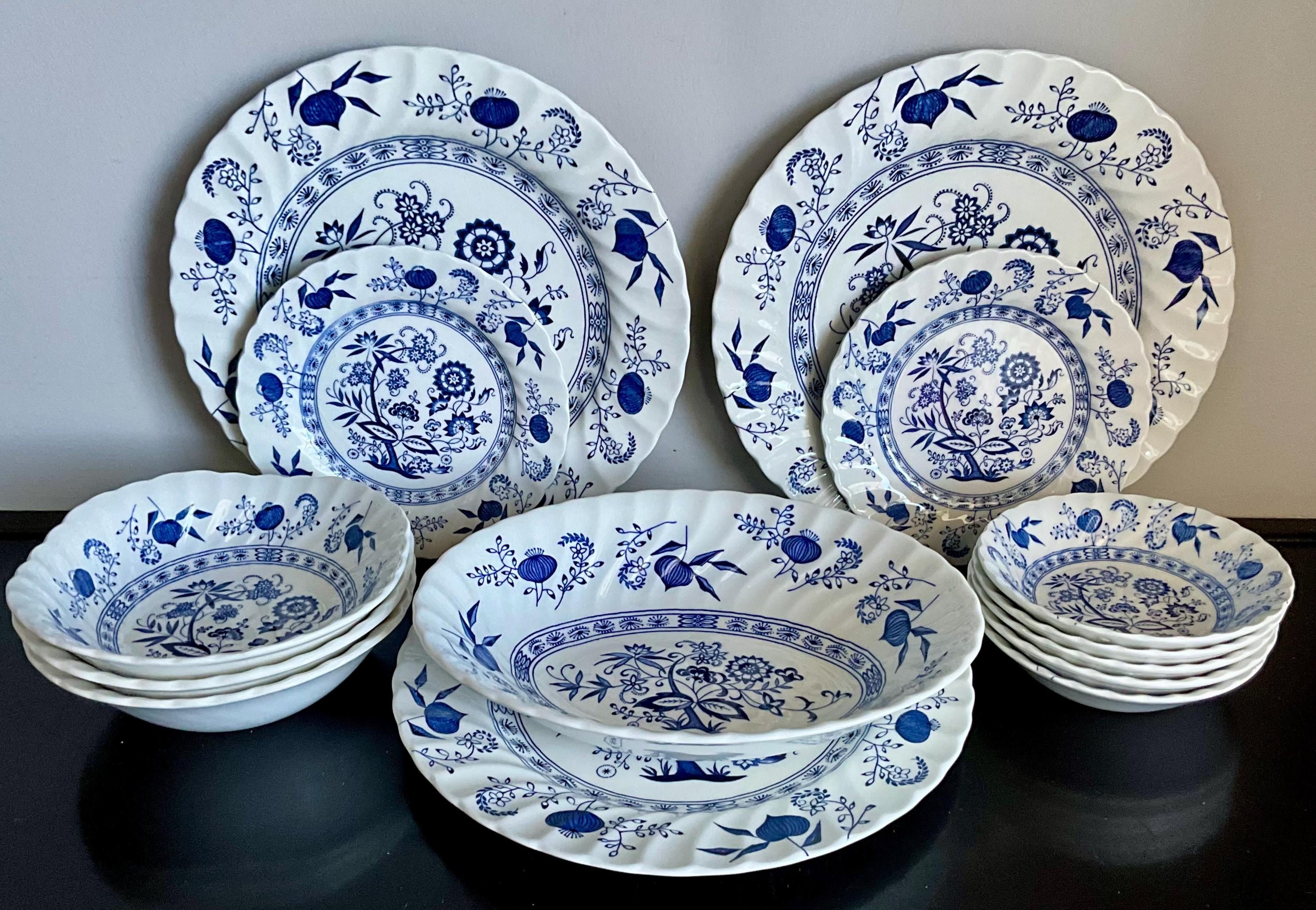 Johnson Brothers Nordic Blue - Etsy