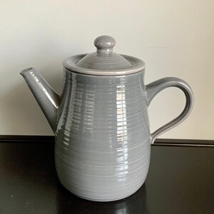Franciscan Reflections Smoke Grey Coffee Pot -- Free Shipping!!