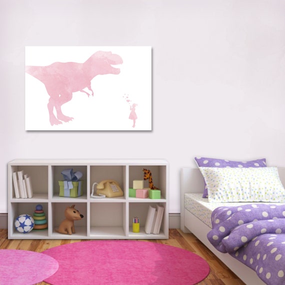 girls dinosaur bedroom