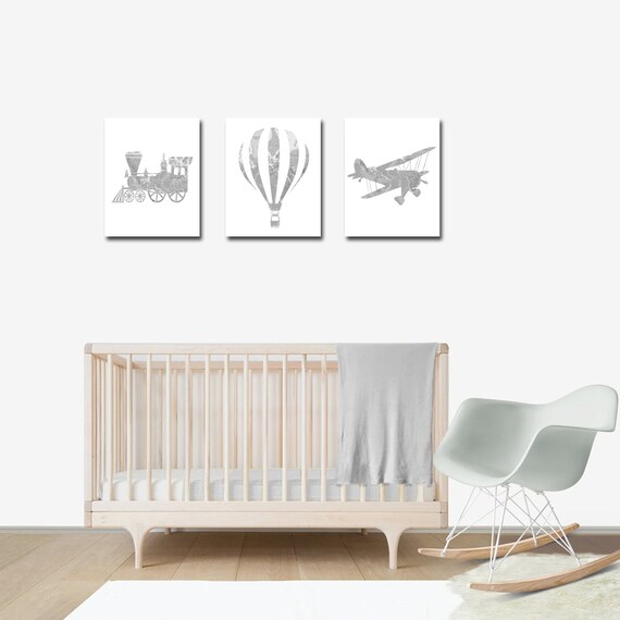 travel theme nursery decor