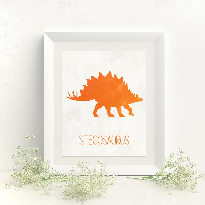 Dinosaur Art Dinosaur Decor Dinosaur Nursery Baby Boy Etsy