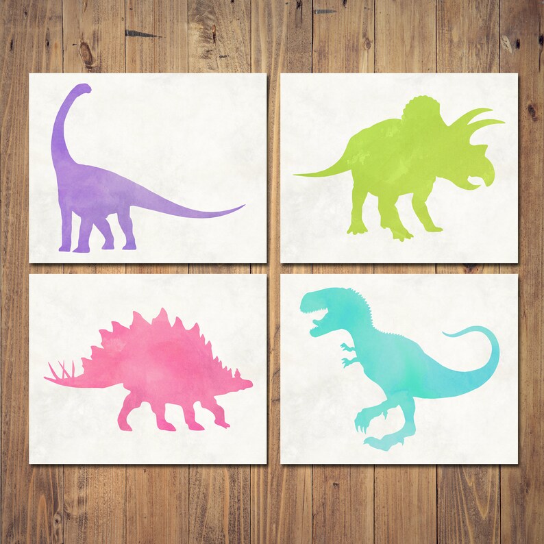 Dinosaur Decor Dinosaur Nursery Baby Girl Dinosaur Etsy