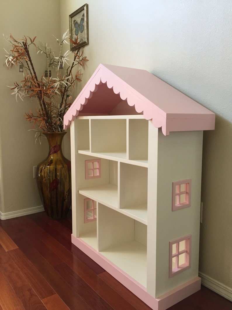 Dollhouse Bookcase Kids Bookcase Childs Bookshelf Etsy