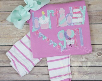 baby girl birthday pajamas