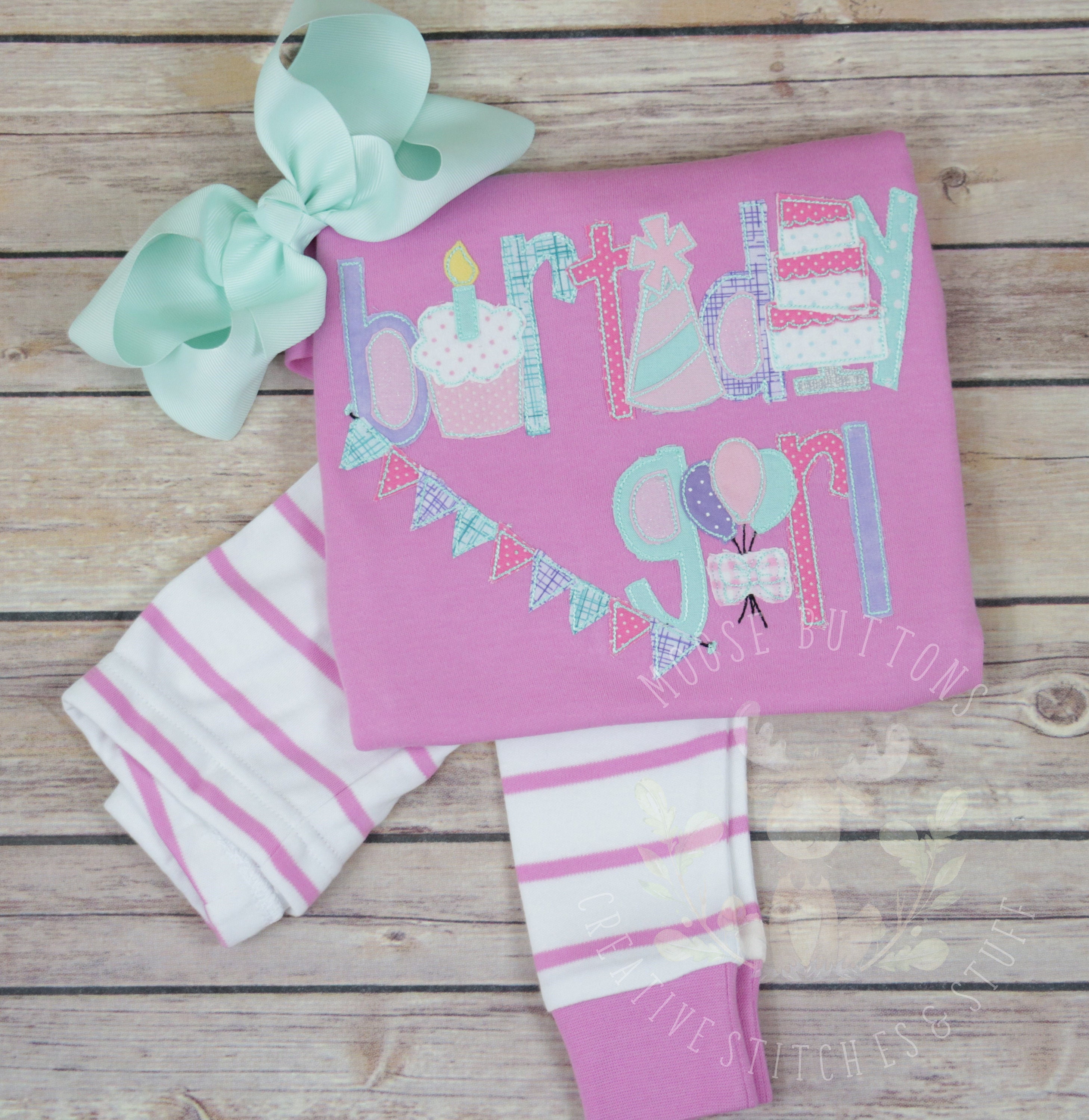 Birthday Girl Pajamas Birthday PajamasBirthday Shirt Girls Etsy