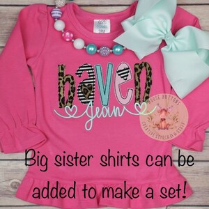 Baby girl coming home outfit, girls baby gown, newborn girl coming home outfit, baby girl hat with bow, Applique name gown. image 3