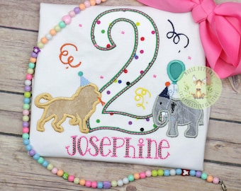 Party Animal birthday shirt, Girls Birthday, Animal birthday, Zoo Animal Birthday Shirt, Giraffe Birthday, Lion Birthday, Animal Cracker