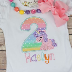 Birthday Unicorn Shirt, Rainbow Birthday, Rainbow Unicorn Birthday Shirt, Unicorn Birthday Shirt, Unicorn Party.