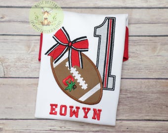 Football Birthday Shirt, Boys Birthday, Football Birthday, Girls Birthday Shirt.