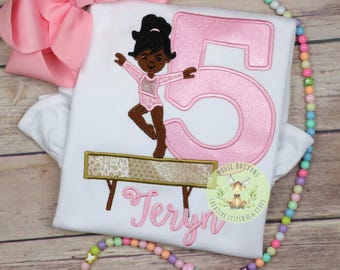 Gymnastics Birthday Shirt, Gymnast Birthday, Gym Birthday Girl, Gym Girl Birthday.