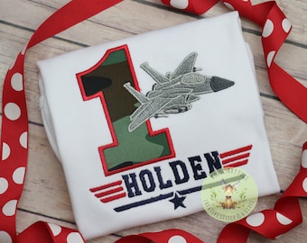 Boys Fighter Jet Birthday,  Jet Birthday, Airshow Birthday Shirt, Airplane Birthday, Military Birthday Shirt, Pilot Birthday Shirt.