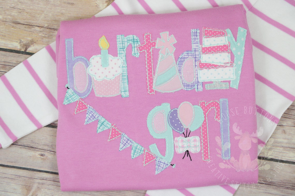 Birthday Girl Pajamas Birthday PajamasBirthday Shirt Girls Etsy