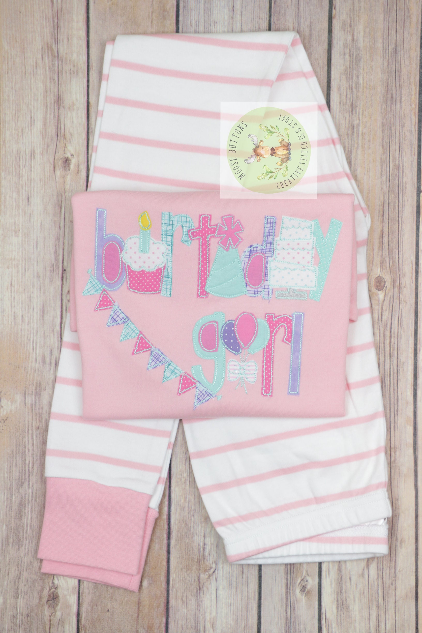 Birthday Girl Pajamas Birthday Pajamasbirthday Shirt Girls Etsy