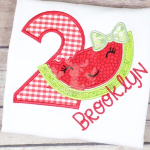 Watermelon birthday Shirt, Girls Watermelon Shirt, watermelon party, watermelon theme, watermelon outfit, melon party, fruit birthday.