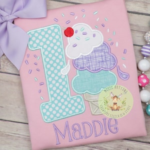 Girls Ice Cream Birthday Shirt, Ice Cream Birthday Shirt, Ice Cream Party, Sweet One Birthday Shirt, Girls Ice Cream Birthday.