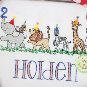 Boy Party Animal birthday shirt, Boys Birthday, Animal birthday, Zoo Animal Birthday Shirt, Elephant Birthday, Party Elephant Shirt.