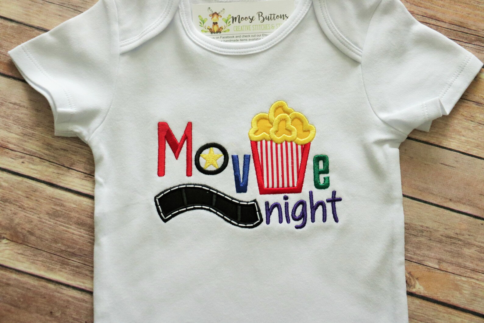 Movie Night Birthday Movie Night Shirt Movie Shirt 1st Etsy