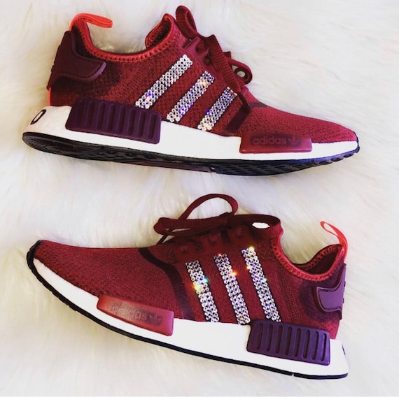 burgundy sneakers for women