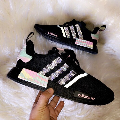 sparkly adidas nmd