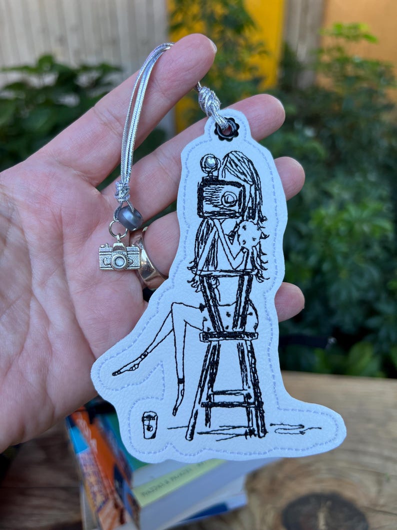 Camera Girl Bookmarker - Etsy